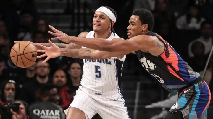 Paolo Banchero is averaging 19.5 points for the Orlando Magic through 20 games this season. 